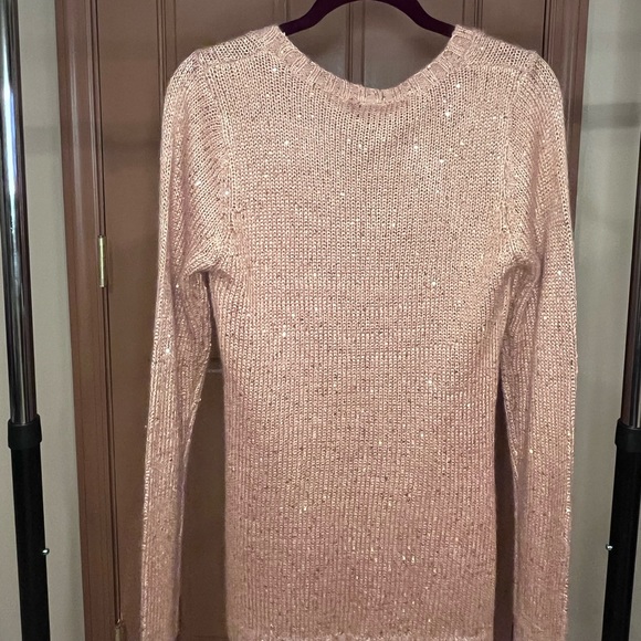 Sequin Pink Sweater - Picture 2 of 2